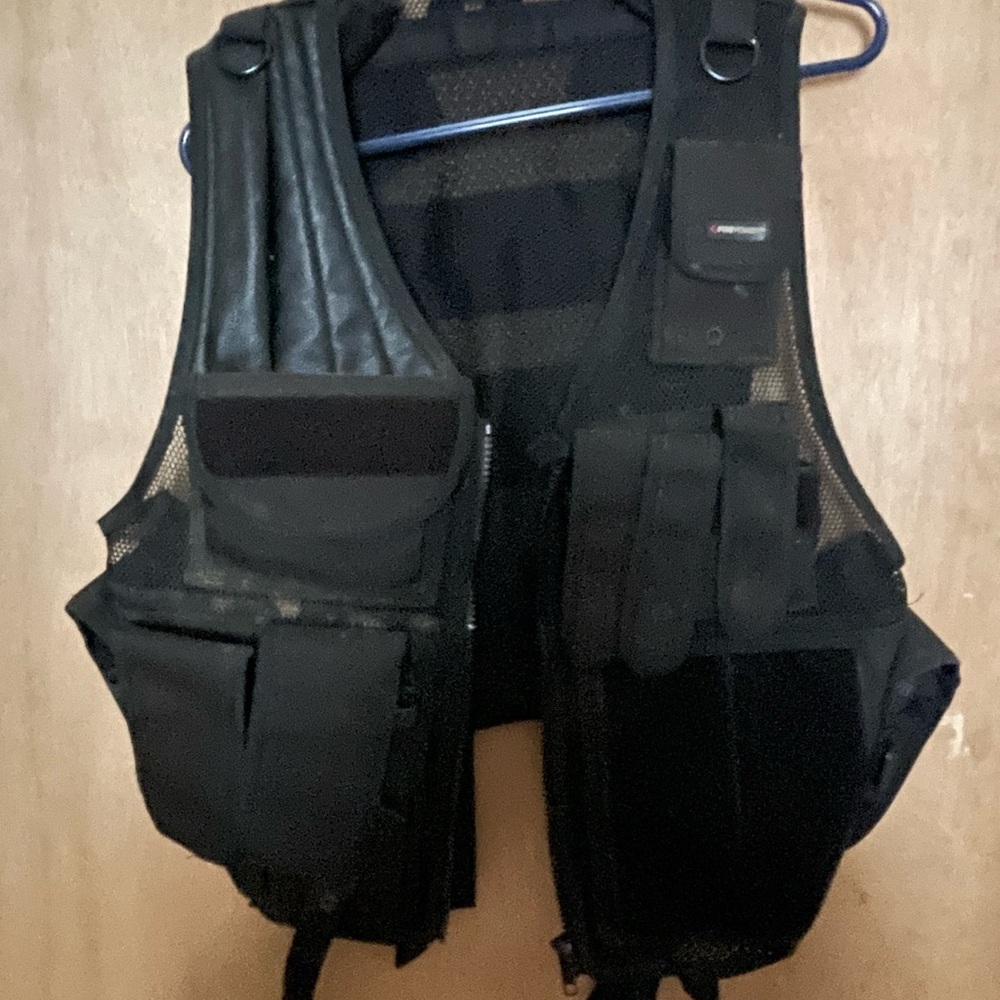 Black Tactical Vest